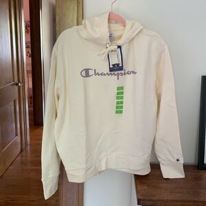NWT Champion Hoodie in Color Natural
